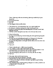 Giải trắc nghiệm - Phương pháp nghiên cứu kinh tế | Trường Đại học Kinh tế, Đại học Quốc gia Hà Nội