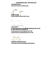 Chuyên Đề Hình Thang - Hình Thang Cân và Dấu Hiệu Nhận Biết