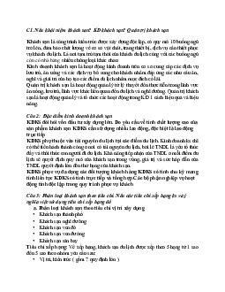 Đề cương ôn tập môn Quản trị khách sạn | Đại học Văn hóa Hà Nội