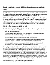 Doanh nghiệp tư nhân là gì? Đặc điểm của doanh nghiệp tư nhân