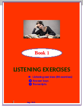 Book 1 Listening Excercises