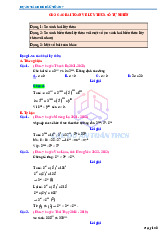 Bài toán lũy thừa số tự nhiên trong các đề thi học sinh giỏi Toán 7