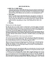 Phân Tích Kinh Tế Môi Trường & Tác Động Sau Chiến Tranh môn Kiến trúc máy tính | Trường đại học Mở Hà Nội
