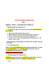 Nguyên lý thống kê kinh tế - Quản trị học | Trường Đại học Kinh tế, Đại học Quốc gia Hà Nội