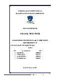 Đề tài: Đánh giá âm hưởng của PH và nhiệt dộ lên màu thực vật - Tài liệu tham khảo | Đại học Hoa Sen