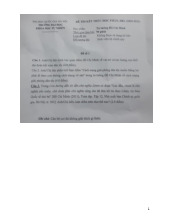 Đề thi hết môn học kì 1 Tư tưởng Hồ Chí Minh học năm học 2025-2026  - trường đại học Khoa học tự nhiên – Đại học quốc gia hà nội.