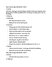 Dàn ý Tả một ngày mới bắt đầu ở quê em | Tập làm văn 5 kết nối tri thức
