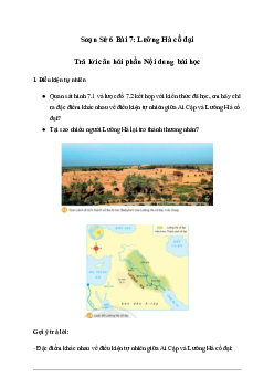 Giải Lịch sử lớp 6 Bài 7: Lưỡng Hà cổ đại - Chân Trời Sáng Tạo