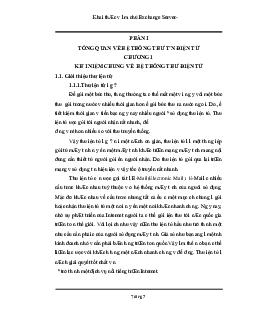 Đồ án tốt nghiệp Khai thác và làm chủ Exchange Server | Trường Cao đẳng Kinh tế Công nghiệp Hà Nội