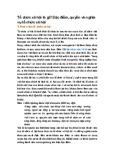 Tổ chức xã hội là gì? Đặc điểm, quyền và nghĩa vụ tổ chức xã hội