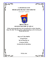 Anh/chị hãy phân tích tại sao sau Cách mạng Tháng Tám năm 1945, Đảng lại chủ trương “Hòa để tiến”? | Tiểu luận Lịch sử đảng
