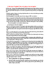 Đề cương ôn tập cuối kỳ học phần Quản trị Logictics | Trường Đại học Phenikaa