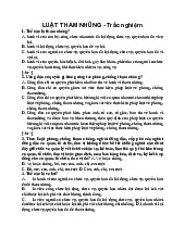 Luật tham nhũng - Trắc nghiệm Tổng hợp cho Ôn tập 2023 | Môn Pháp luật đại cương - Học viện Hành chính Quốc gia