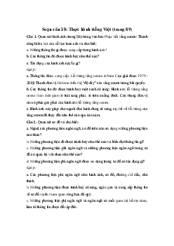 Soạn bài Thực hành tiếng Việt trang 89 - Kết nối tri thức Ngữ văn lớp 10