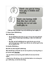 Chương 4 Phân tích kinh tế quản lý môi trường doanh nghiệp -10 môn Môi trường và lợi thế canh tranh   | Học viện Nông nghiệp Việt Nam