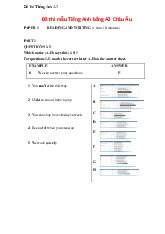 Đề cương môn English Studies- Trường Đại học bách khoa - Đại học đà nẵng.