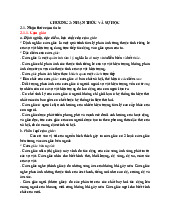 Đề cương môn Tâm lý học đại cương - Trường Đại học lao động -  xã hội.