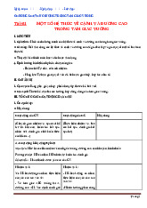 Giáo Án Hình Học 9 Học Kỳ 1 Phương Pháp Mới