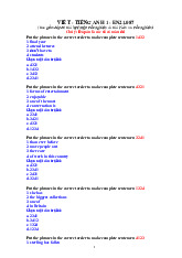 Viết Tiếng Anh 1 - Ngôn ngữ Anh | Đại học Mở Hà Nội