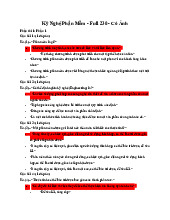Bài tập thực hành và câu hỏi môn Kỹ nghệ phần mềm | Trường Đại học Kinh Doanh và Công Nghệ Hà Nội