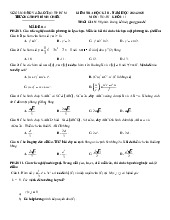 Đề cuối kì 2 Toán 11 năm 2024 – 2025 trường THPT Bình Chiểu – TP HCM
