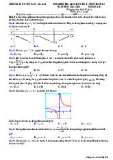 Đề giữa kỳ 1 Toán 12 năm 2024 – 2025 trường THPT Việt Nam – Ba Lan – Hà Nội