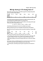 Bài tập chương 5,6 môn Toán kinh tế | Học viện Ngân hàng