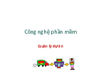 Slide Quản lý dự án môn Công nghệ phần mềm | Trường Đại học Công nghệ, Đại học Quốc gia Hà Nội