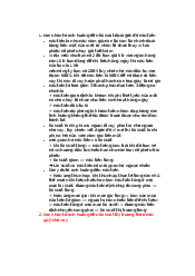 Câu hỏi ôn tập cuối kỳ môn Tài chính tiền tệ