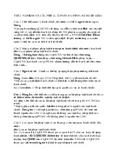 Đề cương môn Luật hành chính - Trường Đại học lao động -  xã hội