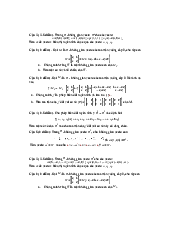 Ôn tập đề thi đại số tuyến tính năm 2023 môn Đại số tuyến tính | Đại học Bách Khoa, Đại học Đà Nẵng