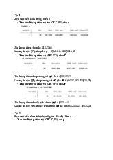 Bài tập Thống kê ứng dụng | Trường Đại học Kinh tế – Luật, Đại học Quốc gia Thành phố Hồ Chí Minh