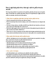 Dàn ý nghị luận phân tích, đánh giá một tác phẩm truyện chi tiết - Ngữ văn 10