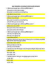 100 câu hỏi thi tốt nghiệp tư tưởng Hồ Chí Minh | Đại học Nội Vụ Hà Nội