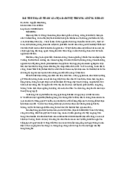 Bài Thu Hoạch Tham Gia Tọa Đàm Thị Trường Chứng Khoán | Học Viện Ngân Hàng