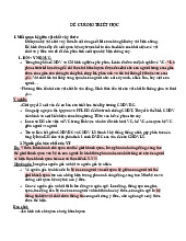 Đề cương Triết học: Mối quan hệ giữa Vật chất và Ý thức  môn Triết học Mác - Lênin | Trường Đại học Khoa học Tự nhiên, Đại học Quốc gia Thành phố Hồ Chí Minh