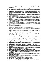 Tổng hợp câu hỏi ôn tập môn Lịch sử các lý thuyết kinh tế | Đại học kinh tế Quốc dân