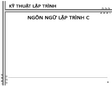 Ngôn ngữ lập trình C - Tin học đại cương (IT1110) | Trường Đại học Bách khoa Hà Nội