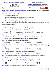 Đề cuối kỳ 1 Toán 10 năm 2024 – 2025 trường chuyên Lê Thánh Tông – Quảng Nam