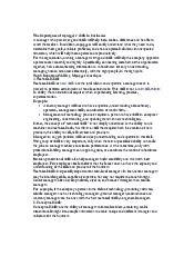 The importance of managers' skills to businesses Practice Tiếng anh cơ bản | Đại học Lao động - Xã hội