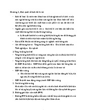 Chương 1 - Khái quát về Kinh tế Vĩ mô | Môn Kinh tế vĩ mô - Học viện Quản lý giáo dục