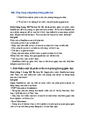 Giải SGK Tin học 12 Kết nối tri thức Bài 30: Ứng dụng mô phỏng trong giáo dục