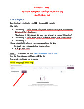Thực hành trải nghiệm Hệ thống ERP và CRM môn Hệ thống thông tin quản lý | Học viện Ngân hàng