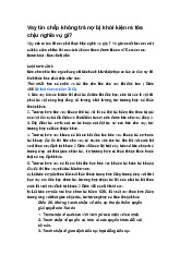 Vay tín chấp không trả nợ bị khởi kiện ra tòa chịu nghĩa vụ gì?