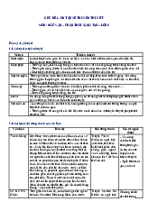 Chủ đề 1. Ôn tập về truyền thuyết