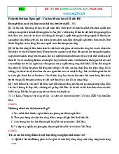 Đề ôn thi đánh giá năng lực năm 2025 Ngữ Văn giải chi tiết-Đề 2