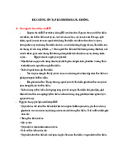 Đề cương ôn tập môn Bảo hiểm hàng không | Học viện Hàng Không Việt Nam