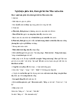 Nghị luận phân tích, đánh giá bài thơ Mùa xuân chín Ngữ Văn 10 sách Kết Nối Tri Thức