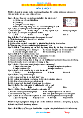 Đề kiểm tra cuối học kỳ I năm học 2025-2026 Môn: Tin học 6