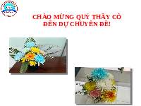 Giáo án điện tử Khoa học tự nhiên 7 bài 31 Chân trời sáng tạo : Thực hành chứng minh thân vận chuyển nước và lá thoát hơi nước